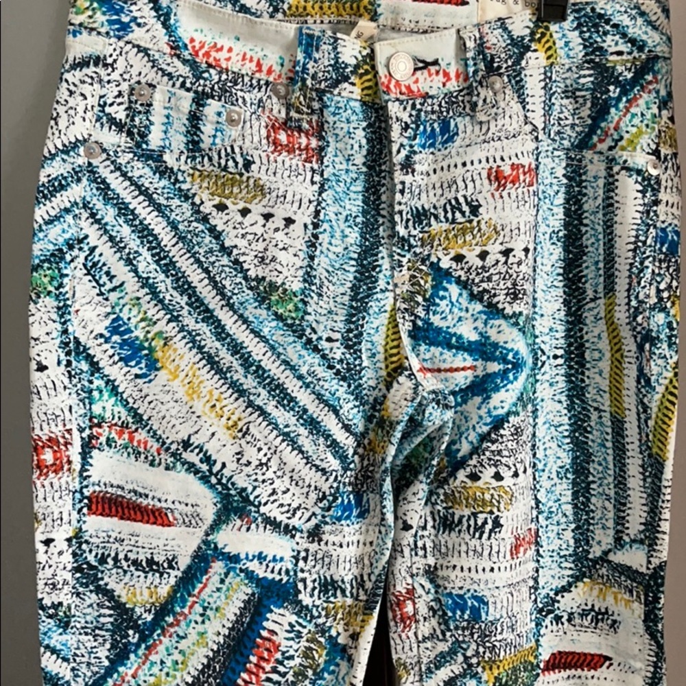 Euc Rag & Bone Patterned “Legging” Pant - image 5